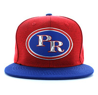 SM794 Puerto Rico Snapback (Red & Royal Blue)