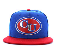 SM794 Cuba Snapback Cap (Royal Blue & Red)