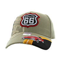 VM046 ROUTE 66 CLASSIC CAR - KHAKI
