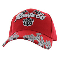 VM256 ROUTE 66 RACING FLAGS - RED