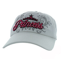 BM339 Princess Cotton Buckle Cap (Solid White)
