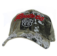 VM256 ROUTE 66 RACING FLAGS - HUNTING CAMO