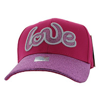 VM628 Love Velcro Cap (Hot Pink)