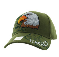 VM129 BIG EAGLE HEAD - OLIVE