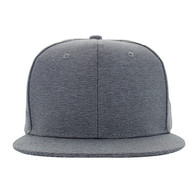 SP1622 Blank Cotton Snapback Cap (Solid Grey)