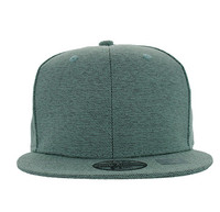 SP1622 Blank Cotton Snapback Cap (Solid Sage)