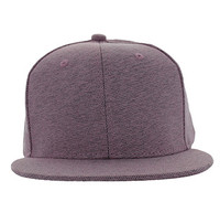 SP1622 Blank Cotton Snapback Cap (Solid Light Pink)