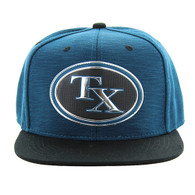 SM794 Texas City Snapback (Royal & Black)