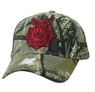 VM754 Fire Fighter Velcro Cap (Solid Hunting Camo)