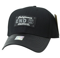 VM860 Route 66 Velcro Cap (Black & Black)