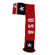 WS030 USA Hoodie Scarf (Red & Navy)
