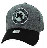 VM804 Miami City Baseball Hat Cap (Charcoal & Black)