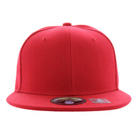 SP022 One Tone Size Fitted (Solid Red) - Size 8