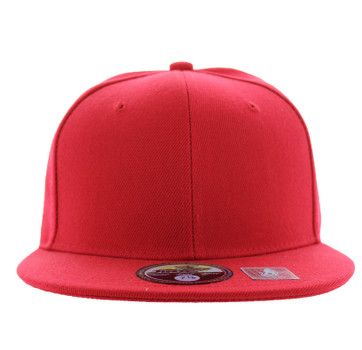 SP022 One Tone Size Fitted (Solid Red) - Size 8 - Ace Cap, Inc.