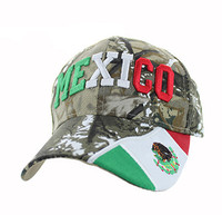 VM001 Mexico Velcro Cap (Solid Hunting Camo)