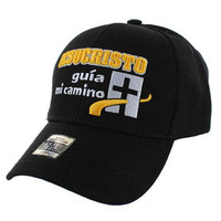 VM011 Jesus Christo Christian Velcro Cap (Solid Black)