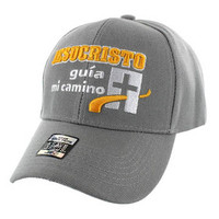 VM011 Jesus Christo Christian Velcro Cap (Solid Grey)