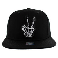 SM612 FINGER PEACE - BLACK