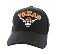 VM501 Kids Texas Velcro Cap (Solid Black)