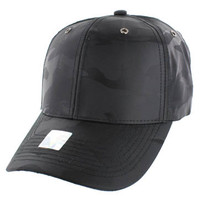VP100 Blank Velcro Mesh Trucker Cap ( Black  Camo & black mesh)