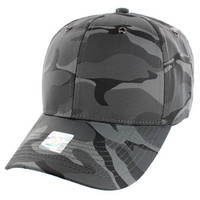 VP100 Blank Velcro Mesh Trucker Cap ( Grey  Camo & black mesh)