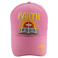 VM126 Jesus One Way Velcro Cap (Solid Light Pink)