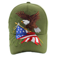 VM040 AMERICAN USA EAGLE - OLIVE