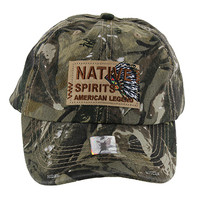 BM151 Native Spirits Buckle Cap (Solid Hunting Camo)