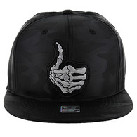 SM612 FINGER THUMB UP NYLON CAMO - BLACK CAMO
