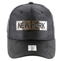 VM013 New York Velcro (Solid Black Military Camo)