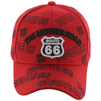 route 66 baseball caps