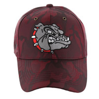 VM558 BULLDOG NYLON CAMO - BURGUNDY CAMO