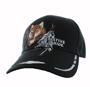 wolf baseball cap