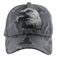 VM129 BIG EAGLE HEAD , NYLON CAMO - GREY CAMO