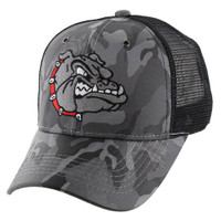 VM558 BULLDOG NYLON CAMO TRUCKER - GRAY CAMO/BLACK