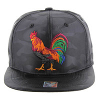 SM035 COCK , NYLON CAMO - BLACK CAMO