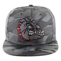 SM558 BULLDOG , NYLON CAMO - GRAY CAMO