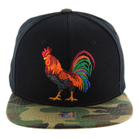 SM035 COCK - BLACK/GREEN CAMO