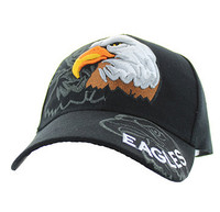 VM129 For Kids BIG EAGLE HEAD - BLACK