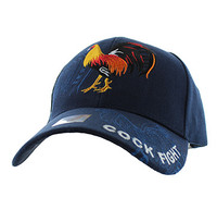 VM274 For Kids Cock Velcro Cap (Solid Navy)