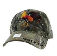 VM274 For Kids Cock Velcro Cap (Solid Hunting Camo)