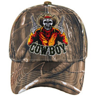 VM231 Cowboy Velcro Cap (Solid Hunting Camo)