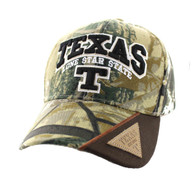 VM417 Texas State Velcro Cap (Hunting Camo & Brown)