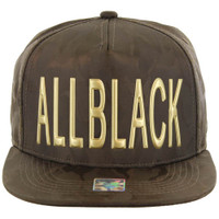 SM062 ALL BLACK (NYLON BROWN CAMO)