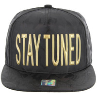 SM062 STAY TUNED (NYLON BLACK CAMO)