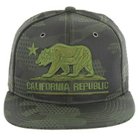 SM053 CALI BEAR , STAR CAMO (OLIVE)