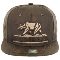SM819 CALI BEAR , NYLON CAMO (BROWN)