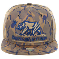 SM819 CALI BEAR , NYLON CAMO (KHAKI BLUE)