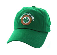 BM710 Happy Together Washed Cotton Polo Cap (Solid Kelly Green)