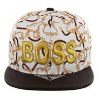 SM178 BOSS - WHITE/BLACK PU